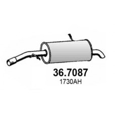 36.7087 ASSO Глушник вихлопних газів кінцевий