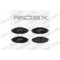 402B0143 RIDEX Комплект гальмівних колодок дисковий гальм