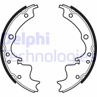 LS1261 DELPHI Комплект гальмівних колодок