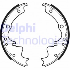 LS1261 DELPHI Комплект гальмівних колодок