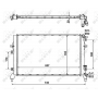 WG1721145 WILMINK GROUP Радіатор охолодження двигуна