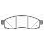 BPA1434.02 OPEN PARTS Комплект гальмівних колодок дисковий гальм