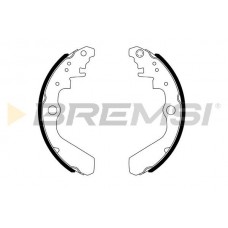 GF0929 BREMSI Комплект гальмівних колодок
