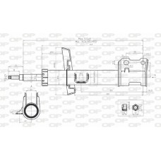 SAB8113.31 OPEN PARTS Амортизатор