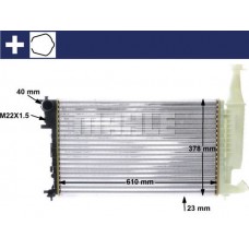 CR 596 000S MAHLE Радіатор охолодження двигуна