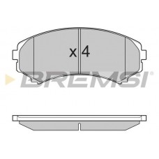 BP3001 BREMSI Комплект гальмівних колодок дисковий гальм