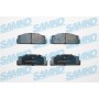 5SP003 SAMKO Комплект гальмівних колодок дисковий гальм