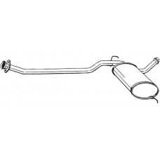 284-321 BOSAL Середній глушник вихлопних газів