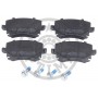 BP-12263 OPTIMAL Комплект гальмівних колодок дисковий гальм
