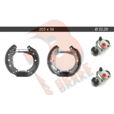 79RBKT0053 R BRAKE Комплект гальмівних колодок