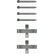 8DZ 355 202-171 HELLA Комплектуючі колодки дискового гальма