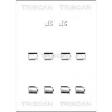 8105 241600 TRISCAN Комплектуючі колодки дискового гальма