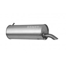09.060 ASMET Глушник вихлопних газів кінцевий