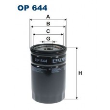 OP 644 FILTRON Масляний фільтр