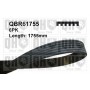 QBR61755 QUINTON HAZELL Поліклиновий ремінь