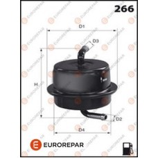 E145089 EUROREPAR Паливний фільтр