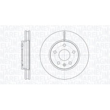 361302040106 MAGNETI MARELLI Гальмівний диск