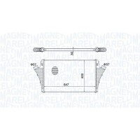 351319204650 MAGNETI MARELLI Интеркулер