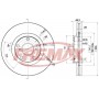 BD-2820 FREMAX Гальмівний диск