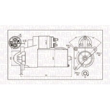 063720373010 MAGNETI MARELLI Стартер