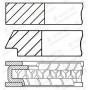 WG1806866 WILMINK GROUP Комплект поршневих кілець