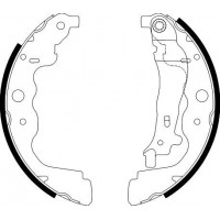 8DB 355 000-301 HELLA PAGID Комплект гальмівних колодок