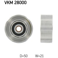 VKM 28000 SKF Паразитный / Ведущий ролик, Зубчастий ремінь