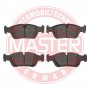 13046054052N-SET-MS MASTER-SPORT GERMANY Комплект гальмівних колодок дисковий гальм