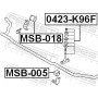 MSB018 FEBEST Опора стабілізатора