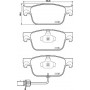 8DB 355 024-951 HELLA Комплект гальмівних колодок дисковий гальм
