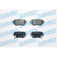 5SP1992 SAMKO Комплект гальмівних колодок дисковий гальм