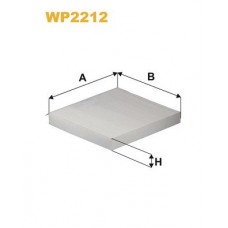 WP2212 WIX FILTERS Фільтр повітря у внутрішньому просторі