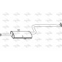 P2955 FENNO Середній глушник вихлопних газів