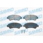 5SP1188 SAMKO Комплект гальмівних колодок дисковий гальм