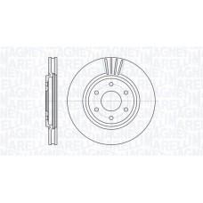 361302040620 MAGNETI MARELLI Гальмівний диск