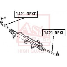 1421-REXR ASVA Наконечник поперечної кермової тяги