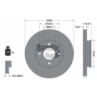 BDS2178 BENDIX Braking Гальмівний диск