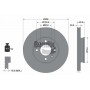 BDS2178 BENDIX Braking Гальмівний диск
