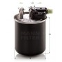 WK 820/14 MANN-FILTER Паливний фільтр