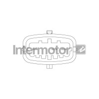 19743 INTERMOTOR Розхідомір повітря