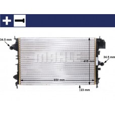 CR 8 000S MAHLE Радіатор охолодження двигуна