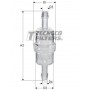 BN21 TECNECO FILTERS Паливний фільтр