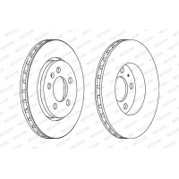 DDF1154C FERODO Гальмівний диск
