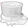 DEA07014 DENSO Вентилятор салону
