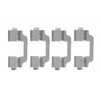 1 987 474 446 BOSCH Комплектуючі колодки дискового гальма