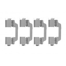 1 987 474 446 BOSCH Комплектуючі колодки дискового гальма