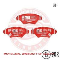 13046039762-SET-MS MASTER-SPORT GERMANY Комплект гальмівних колодок дисковий гальм