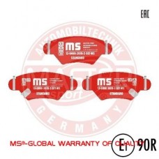 13046039762-SET-MS MASTER-SPORT GERMANY Комплект гальмівних колодок дисковий гальм