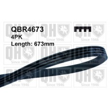 QBR4673 QUINTON HAZELL Поліклиновий ремінь