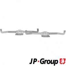 1163651110 JP GROUP Комплектуючі колодки дискового гальма
